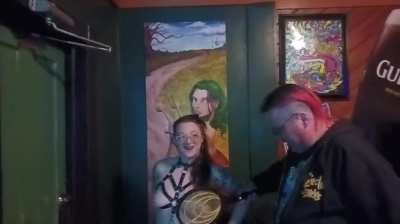 There's that Zip Zip Zap!💥⚡️ Making Sparks Fly!✨️💥⚡️💀 Watch what happens when my nipple piercing get 💥zzed 💥by a electric bug zapper!