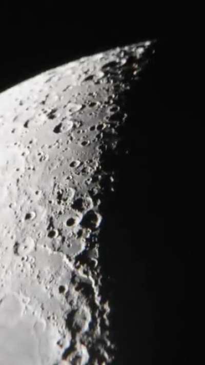 Earlier I posted a video of me recording the moon with my DSLR camera and my telescope. Here&rsquo;s the video from the camera, as requested!