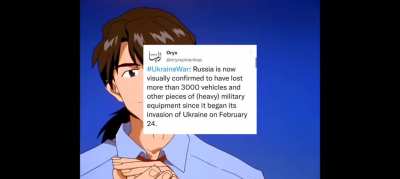 The 3,000 burnt vehicles of Putin.