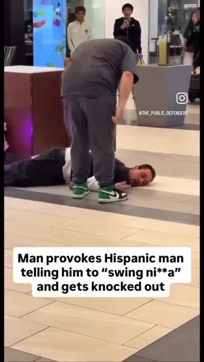 He asked him to swing