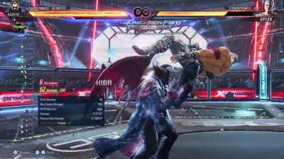 So they gave Kazuya a Pseudo Jin F4 lol