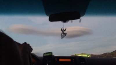 The day was September 30 2018. I saw this cloud. Thought I&rsquo;d show it.