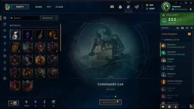 Friend opens the 100 prestige point bag