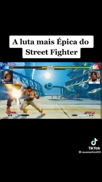 Street Fighter, esses campeonatos de jogos de luta s&atilde;o sinistros, s&oacute; maluco apel&atilde;o