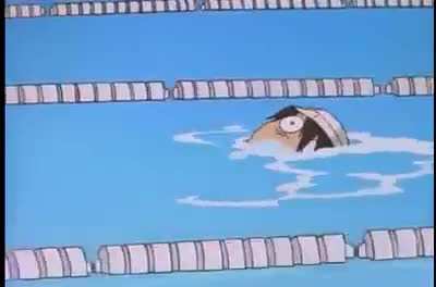 Rate his swimming skill