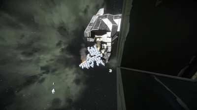 "Bruh, watch yo jet!" Space Engineers