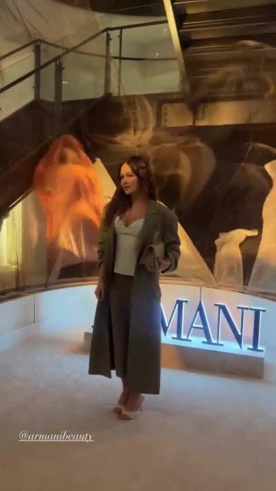 Kelli at an Armani event IG 1/15/2026