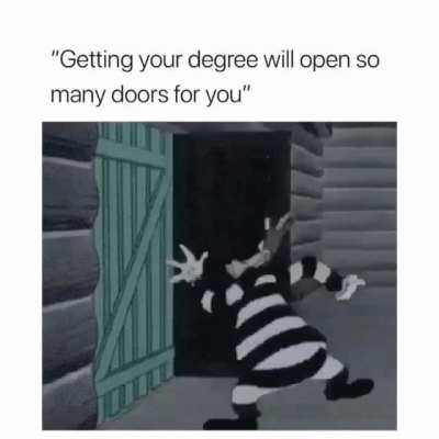 I've had this meme for awhile because it's so relatable
