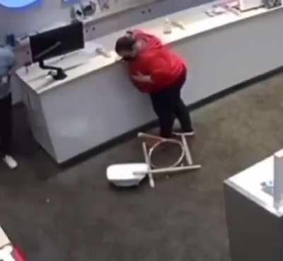 Trying to sit