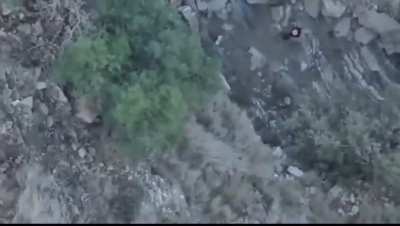 Pakistan army quadcopters dropping &ldquo;presents&rdquo; to the TTP.