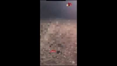 Israelis filmed driving back & forth over a Palestinian body while manically laughing.