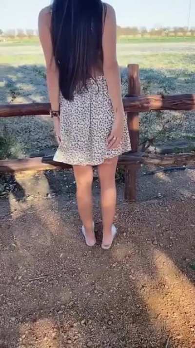 Bend me over the fence rail and let&rsquo;s hope people watch