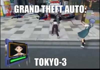 Damn Shinji got hands