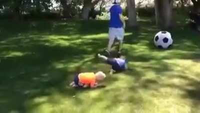 When teaching your kids tough love goes too well...