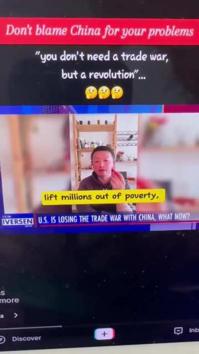 Chinese business man shares his view on the US-Chinese trade war. &bdquo;You don&lsquo;t need a trade war. You need a revolution&ldquo;
