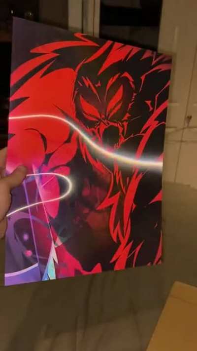 Stolas Lenticular poster came in