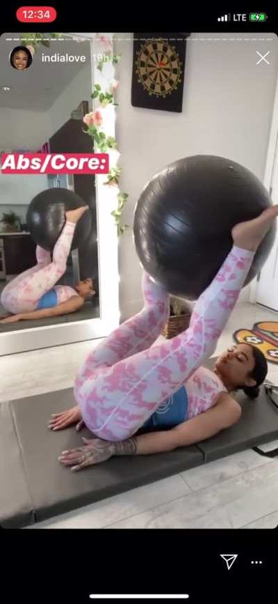 India working out