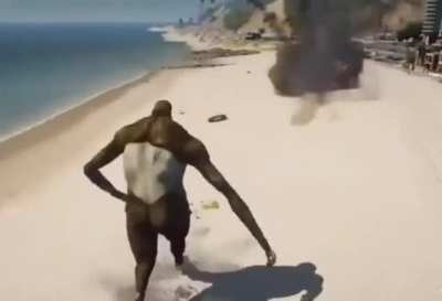 Real Big Monke Attacked At Gta