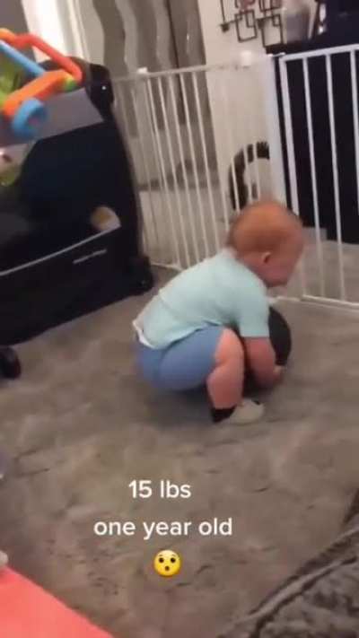 The form, the grunting, the receding hairline... the kid's got it all