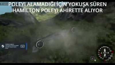 POLEYI ALAMADIĞI İÇİN YOKUŞA SÜREN HAMILTON POLEYI AHİRETTE ALIYOR