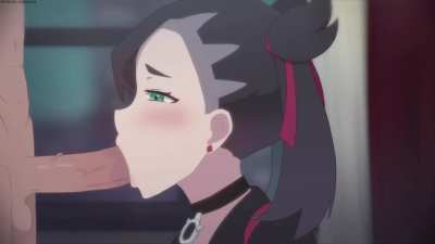 MARNIE "POKEMON" BLOWJOB CUM IN MOUTH