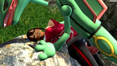 A Rabid Rayquaza Rapes and Kills an Unsuspecting Trainer - The Pok&eacute;mon are Called Pocket Monsters for a Reason&hellip;