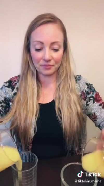 Different cups mean more juice