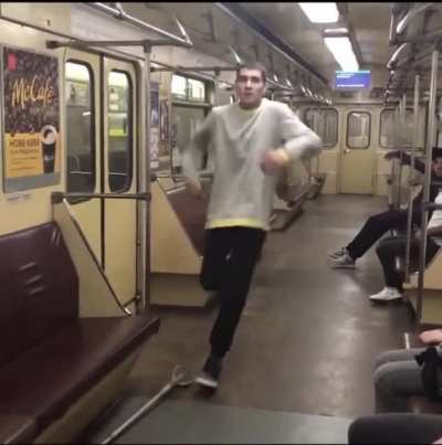 Hold my crutches