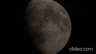Cloudy Moon Timelapse