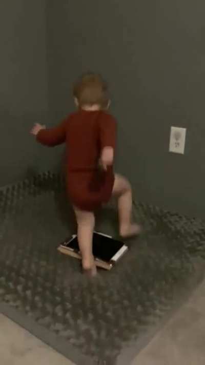 My nephew eats the wall. (He&rsquo;s ok)