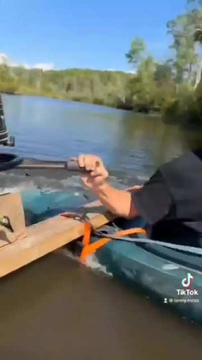 Redneck catamaran