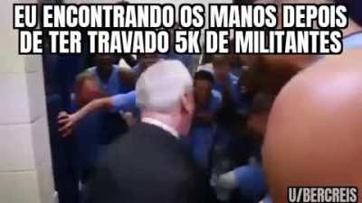 Eu janto elas no argumento