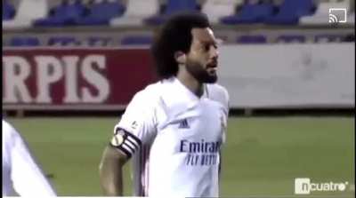 I don&rsquo;t know what to say anymore. Marcelo to Vinicus in the Copa Del Rey loss