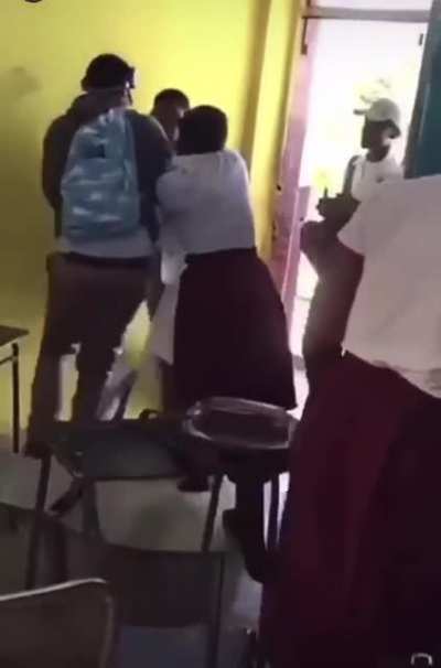 Classroom fight!