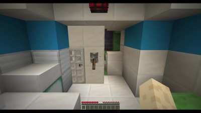 Not what you'd expect from an iron door...