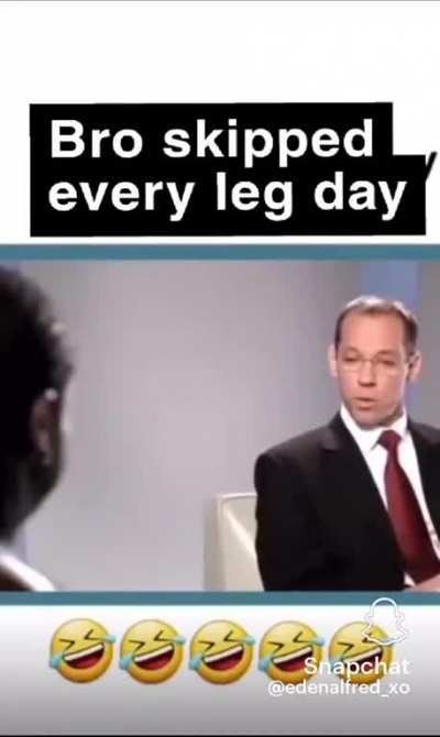 He knows
