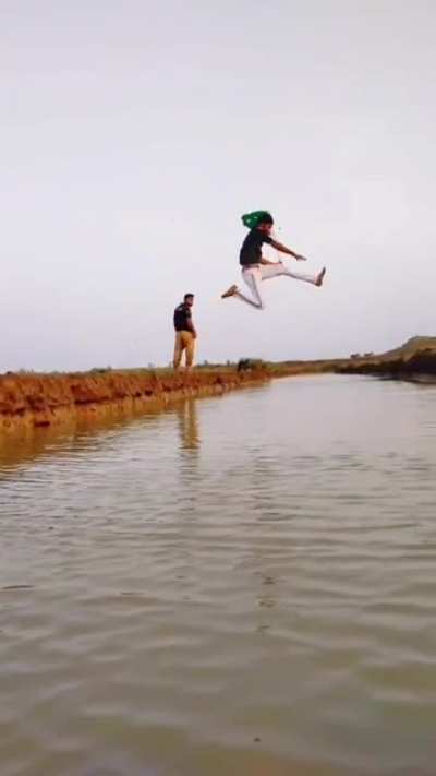 Another jump from that same guy