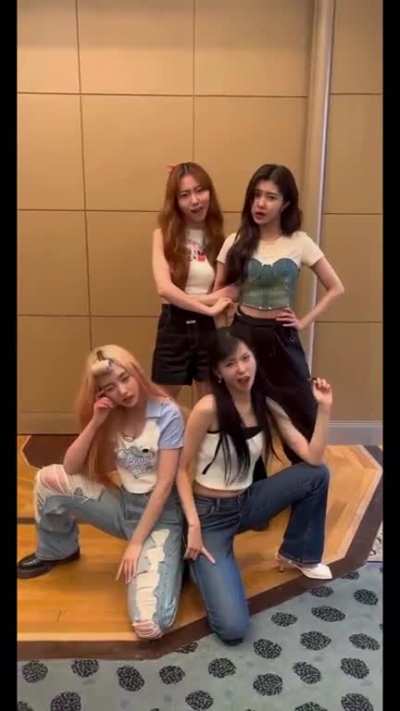 [230706] Yeseo, Yujin, Dayeon &amp; Youngeun TikTok update: Sisters &eth;