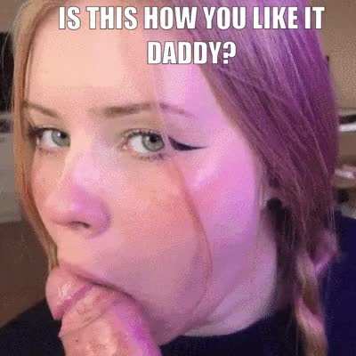 That&rsquo;s right baby girl.. daddy loves it just like that 😈