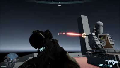 This time I developed a C-RAM/CIWS air defence system for my Indie FPS game, The Peacemakers. (Unity 3D URP)