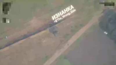 RU POV: Destruction of the P-18 radar station by the Lancet near the village of Bezvodnoye in the Nikolaev region. The distance to Russian positions is at least 40 km. 