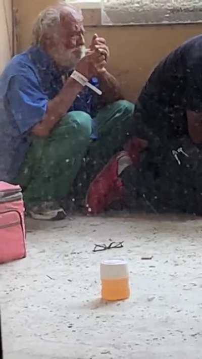 Crack head blowing crack smoke into his best bro&rsquo;s B-hole. Watch through. You won&rsquo;t (well maybe you will) regret it.