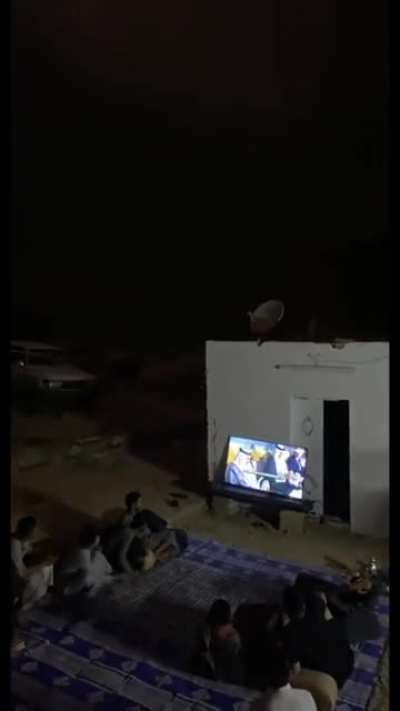 Just guys watching the World Cup