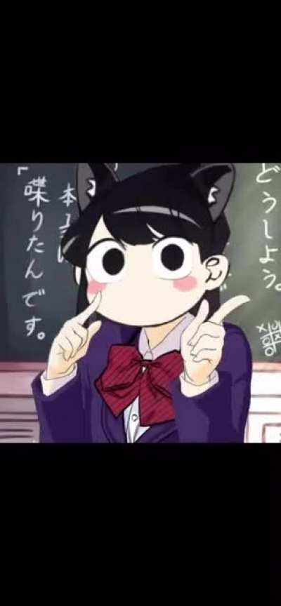 You&rsquo;re in spin? [Komi can&rsquo;t communicate]