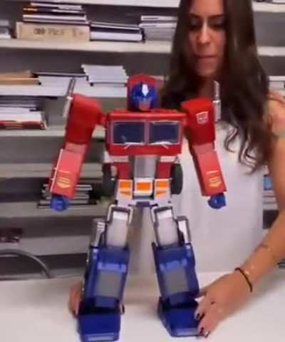 Definitely different from the Transformers toys of the 80’s.