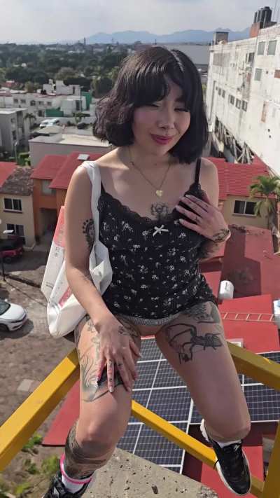 Vertigo isn't the only thrill here