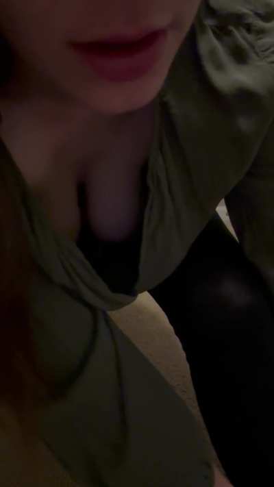 They bounce so much..maybe I should contain them with a bra 😮&zwj;💨
