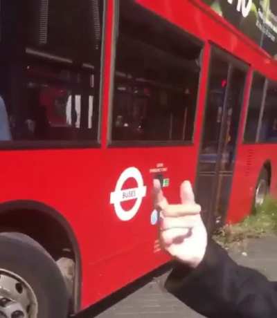 Can&rsquo;t park there geezer