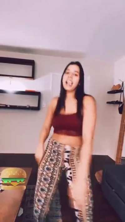 Shaking ass