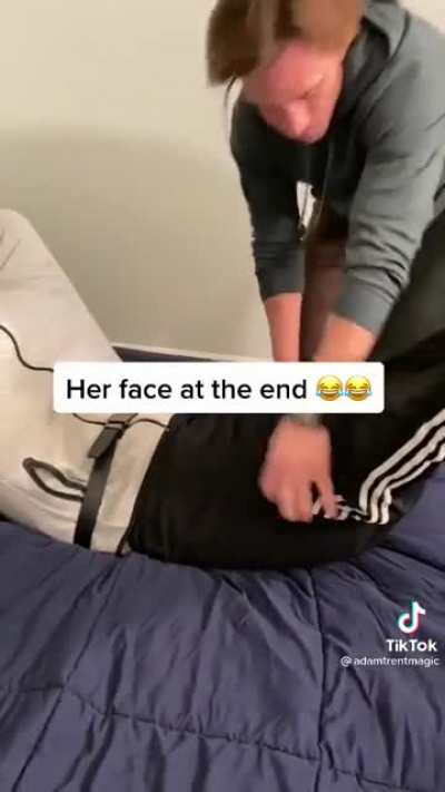 Upside Down Foot Massage Prank